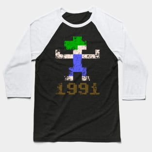 Lemmings 1991 Baseball T-Shirt